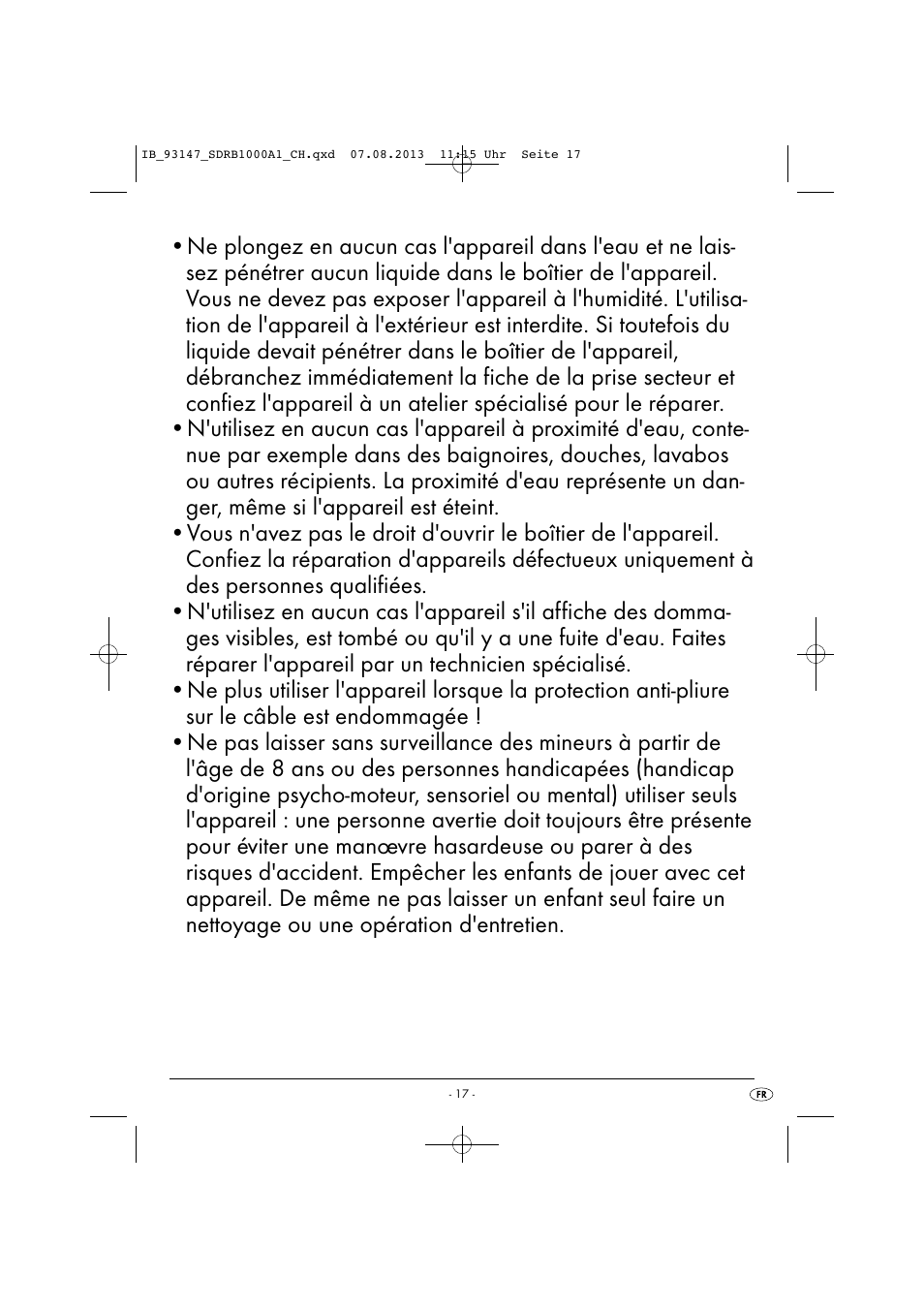Silvercrest SDRB 1000 A1 User Manual | Page 20 / 51