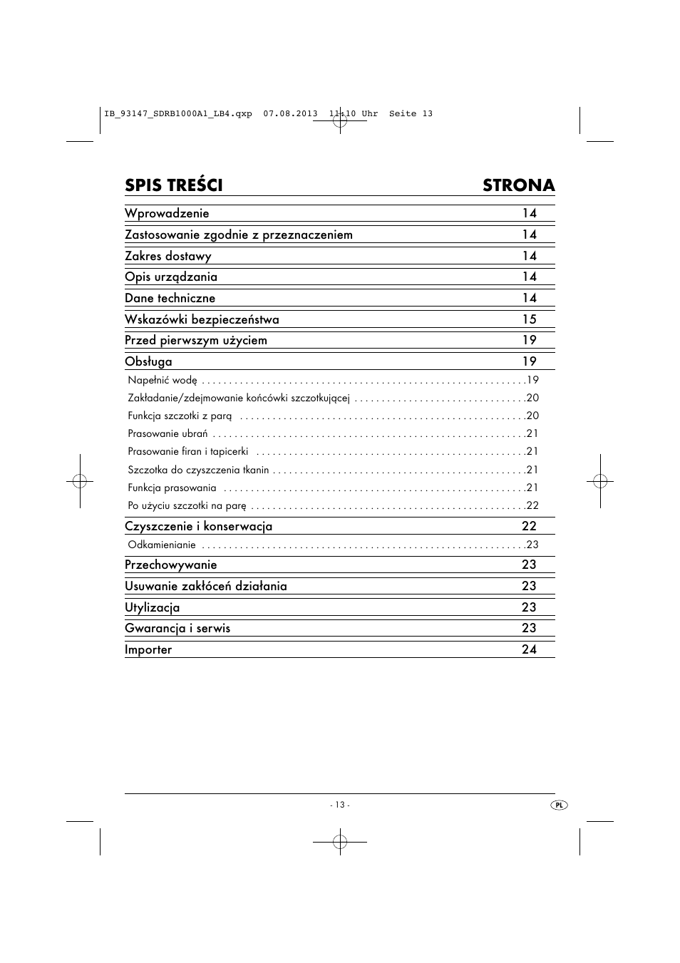 Silvercrest SDRB 1000 A1 User Manual | Page 16 / 87