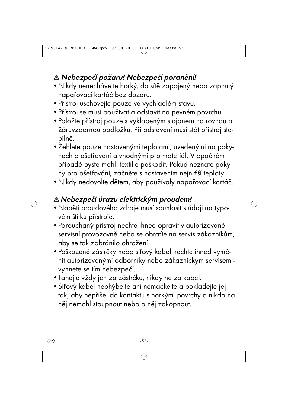 Silvercrest SDRB 1000 A1 User Manual | Page 55 / 87