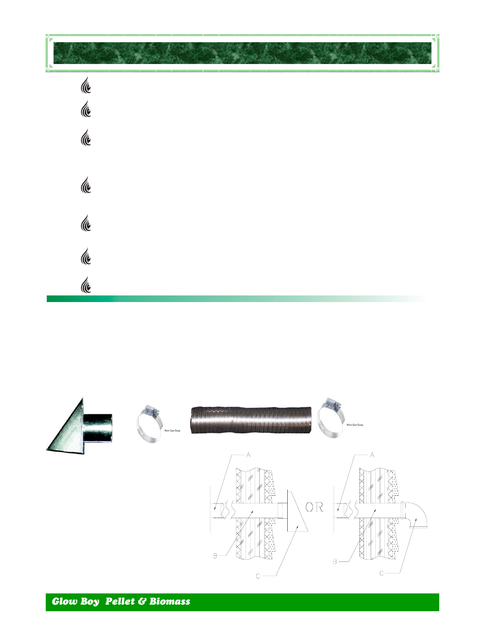 Lanning, Utside | Dansons Group GLOW BOY IGB User Manual | Page 13 / 40