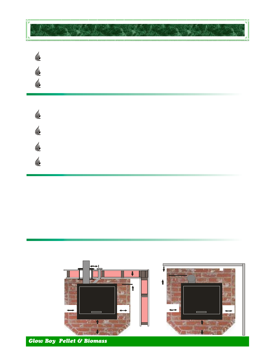C & c, Lanning, Rotection | Learances | Dansons Group GLOW BOY IGB User Manual | Page 14 / 40