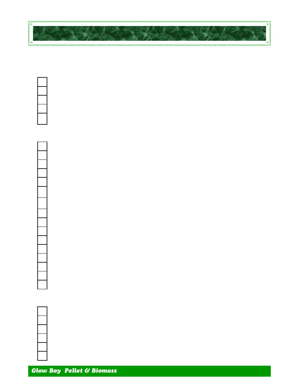 Ools, Equired | Dansons Group GLOW BOY IGB User Manual | Page 16 / 40