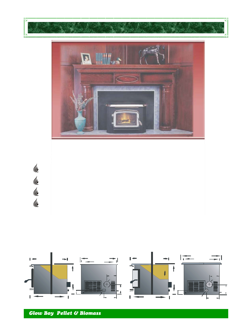 Uilt, Nstallation, Caution | Dansons Group GLOW BOY IGB User Manual | Page 22 / 40