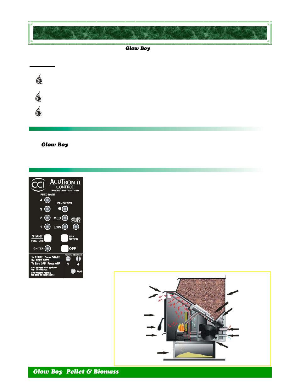 Ppliance, Orks | Dansons Group GLOW BOY IGB User Manual | Page 6 / 40