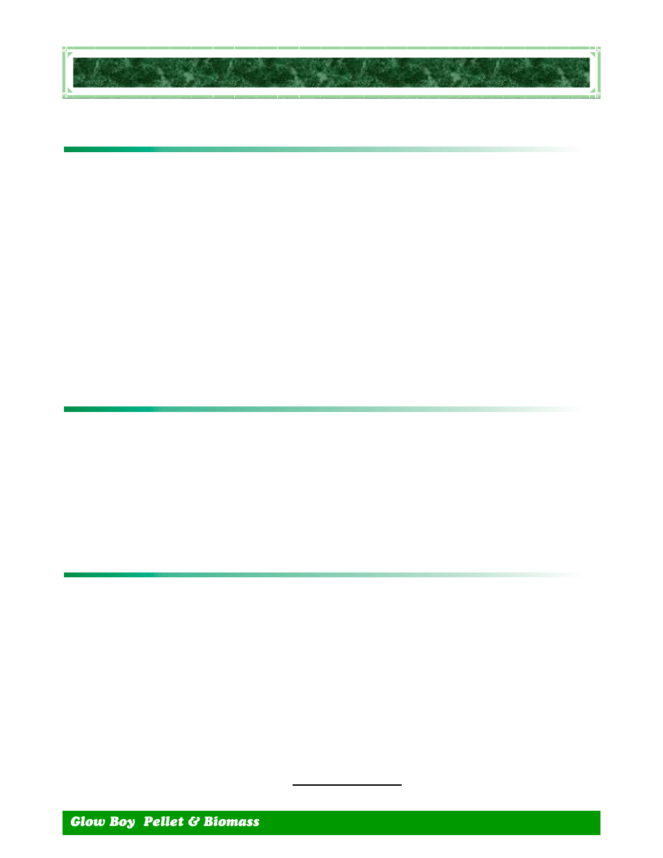 I & i, Lanning, Nstallation | Heck | Dansons Group GLOW BOY IGB User Manual | Page 9 / 40