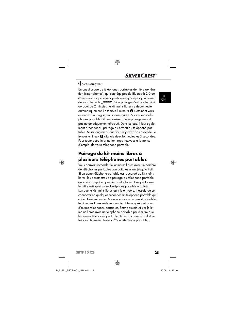 Silvercrest SBTF 10 C2 User Manual | Page 28 / 86