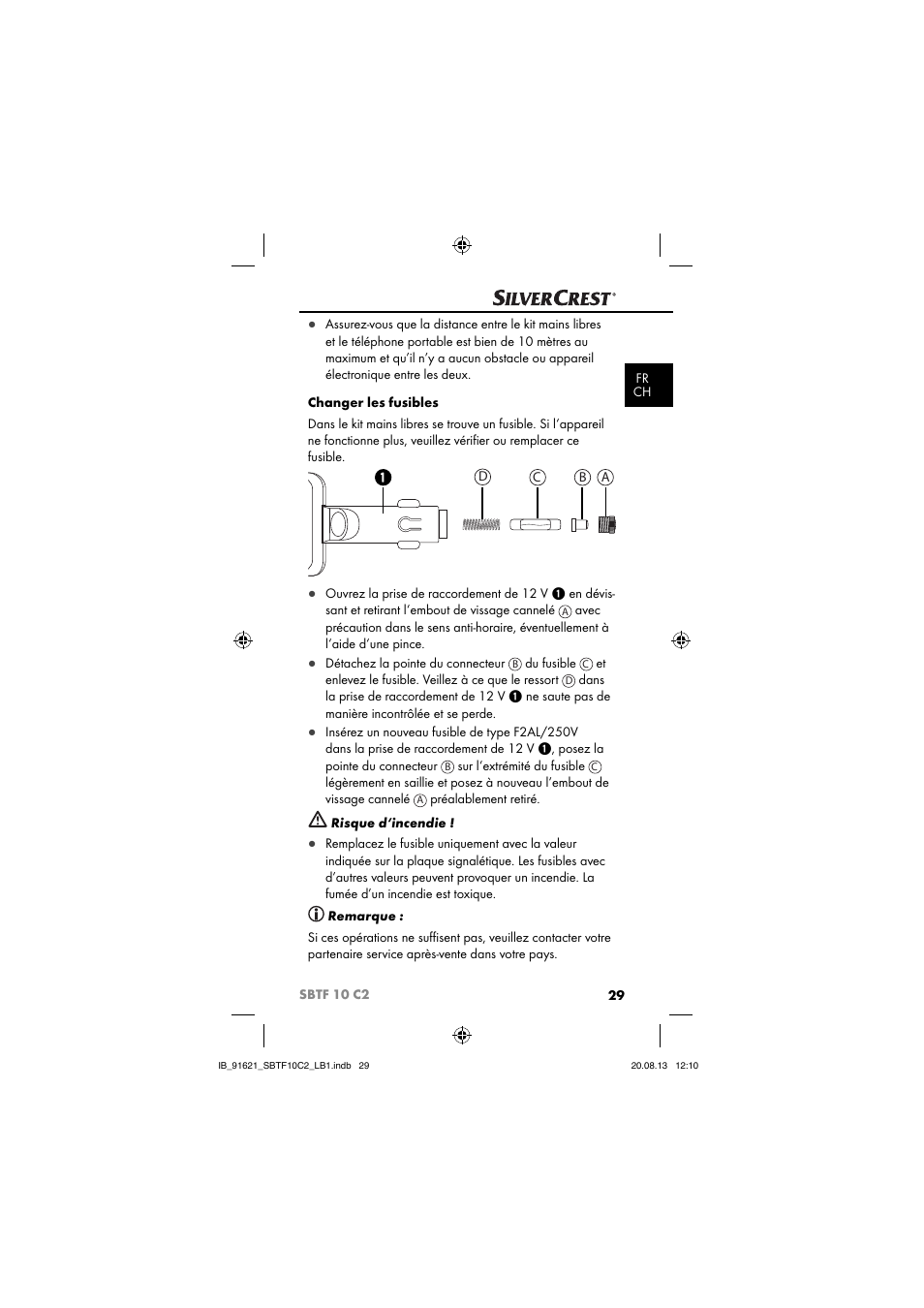 Silvercrest SBTF 10 C2 User Manual | Page 32 / 86