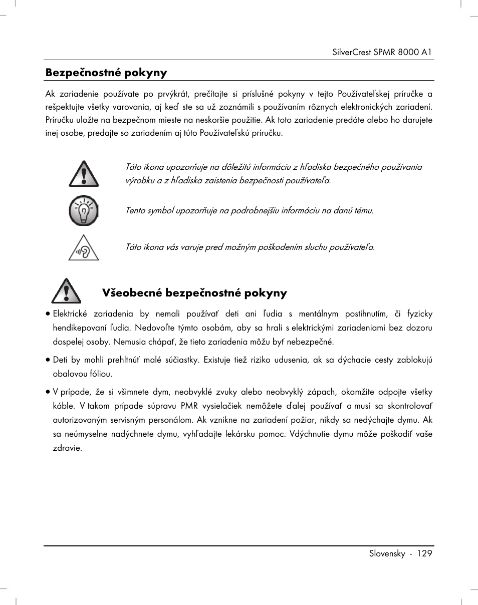 Silvercrest SPMR 8000 A1 User Manual | Page 131 / 184