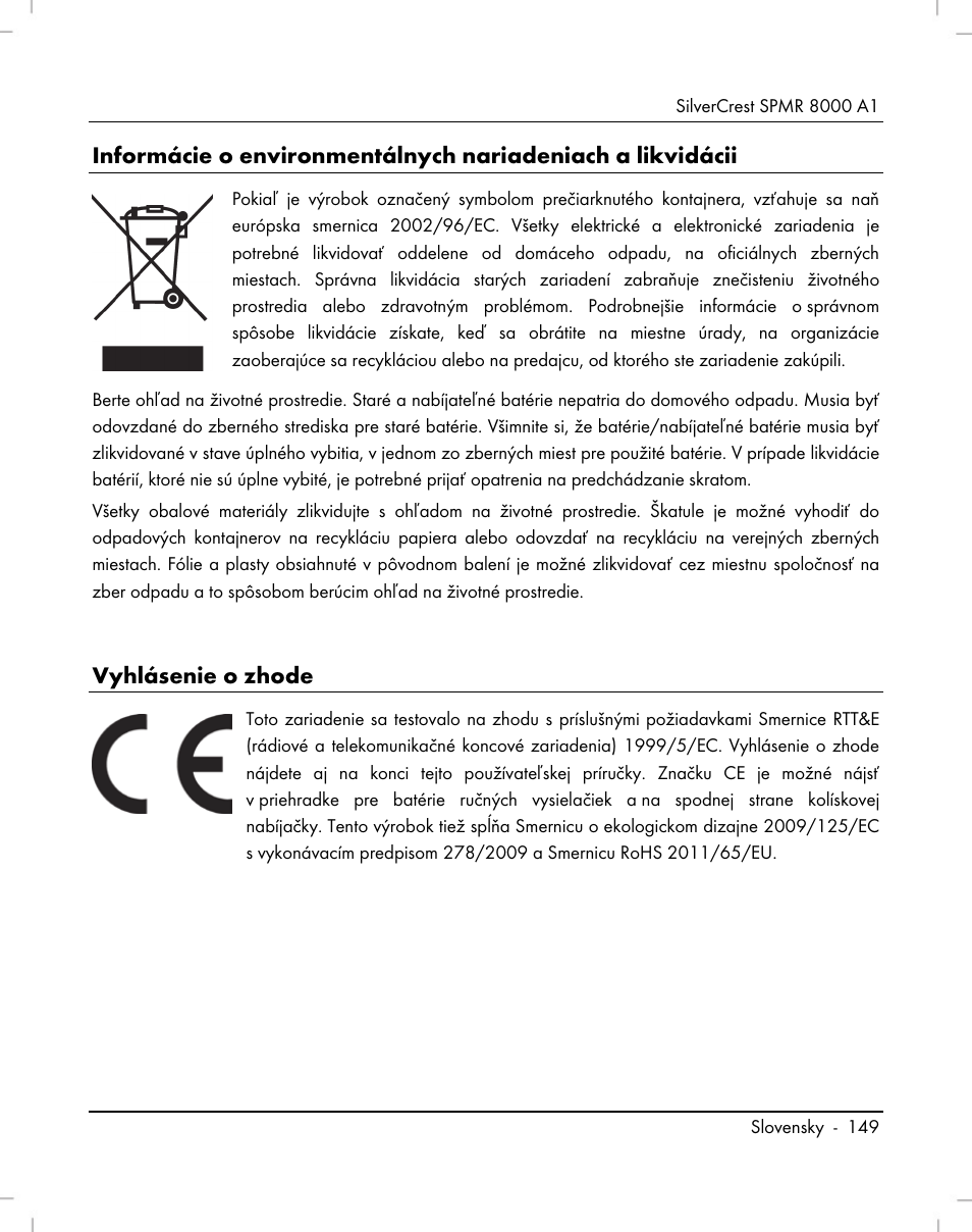 Silvercrest SPMR 8000 A1 User Manual | Page 151 / 184