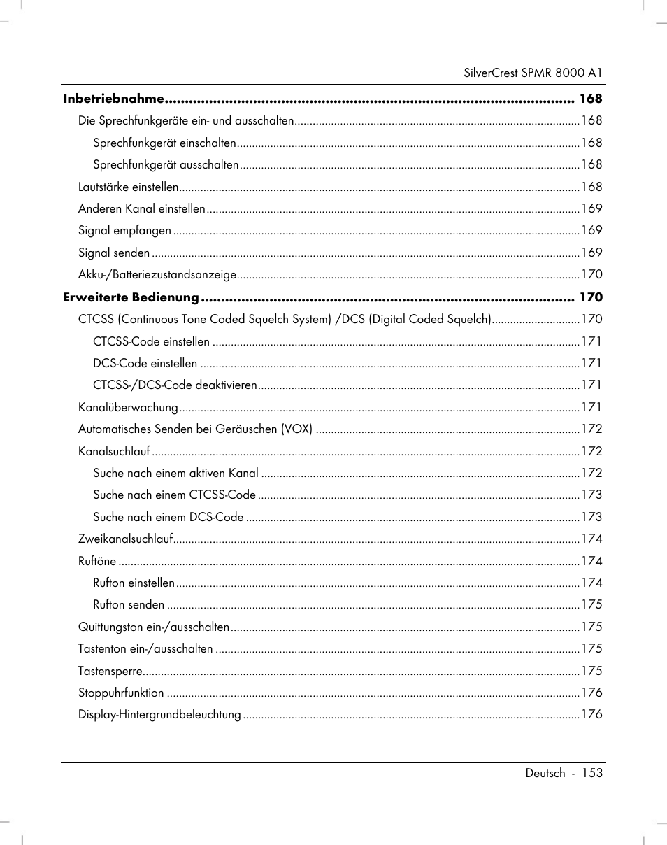 Silvercrest SPMR 8000 A1 User Manual | Page 155 / 184