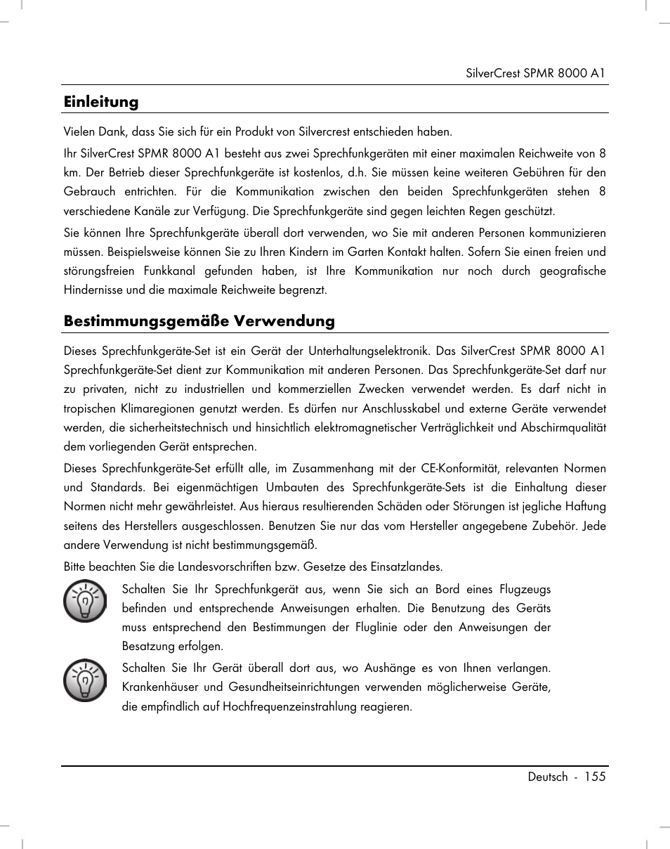 Silvercrest SPMR 8000 A1 User Manual | Page 157 / 184