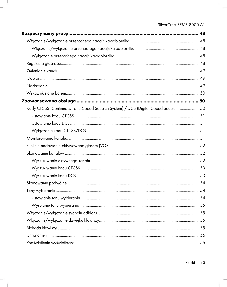 Silvercrest SPMR 8000 A1 User Manual | Page 35 / 184