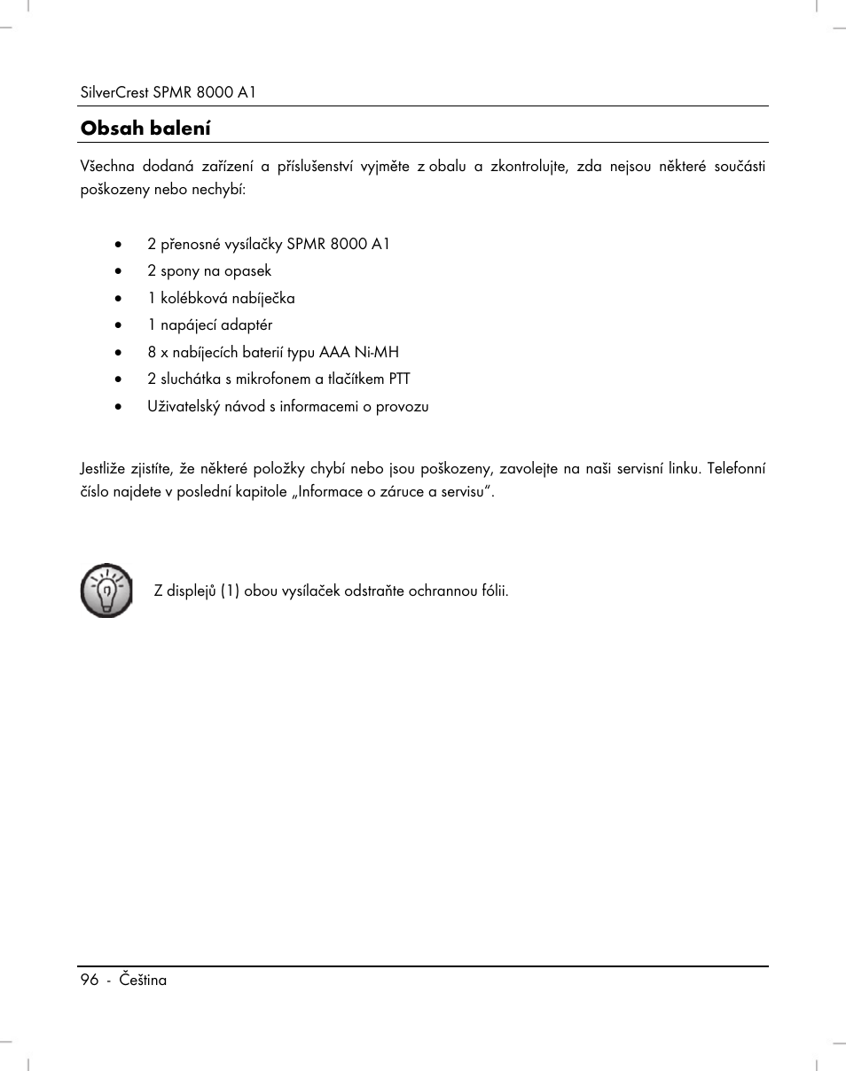 Silvercrest SPMR 8000 A1 User Manual | Page 98 / 184