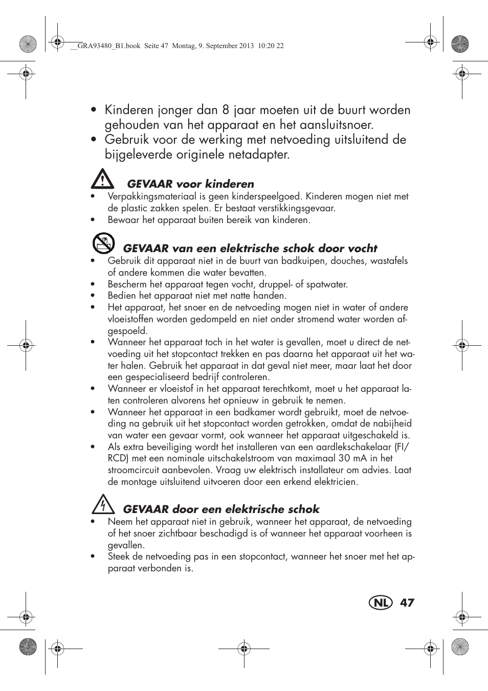 Silvercrest SHBS 500 B1 User Manual | Page 49 / 76