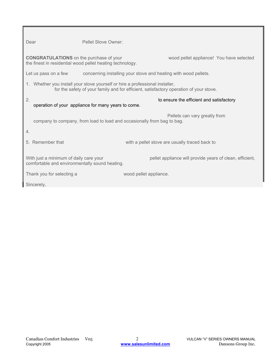 Dansons V-50 User Manual | Page 2 / 40