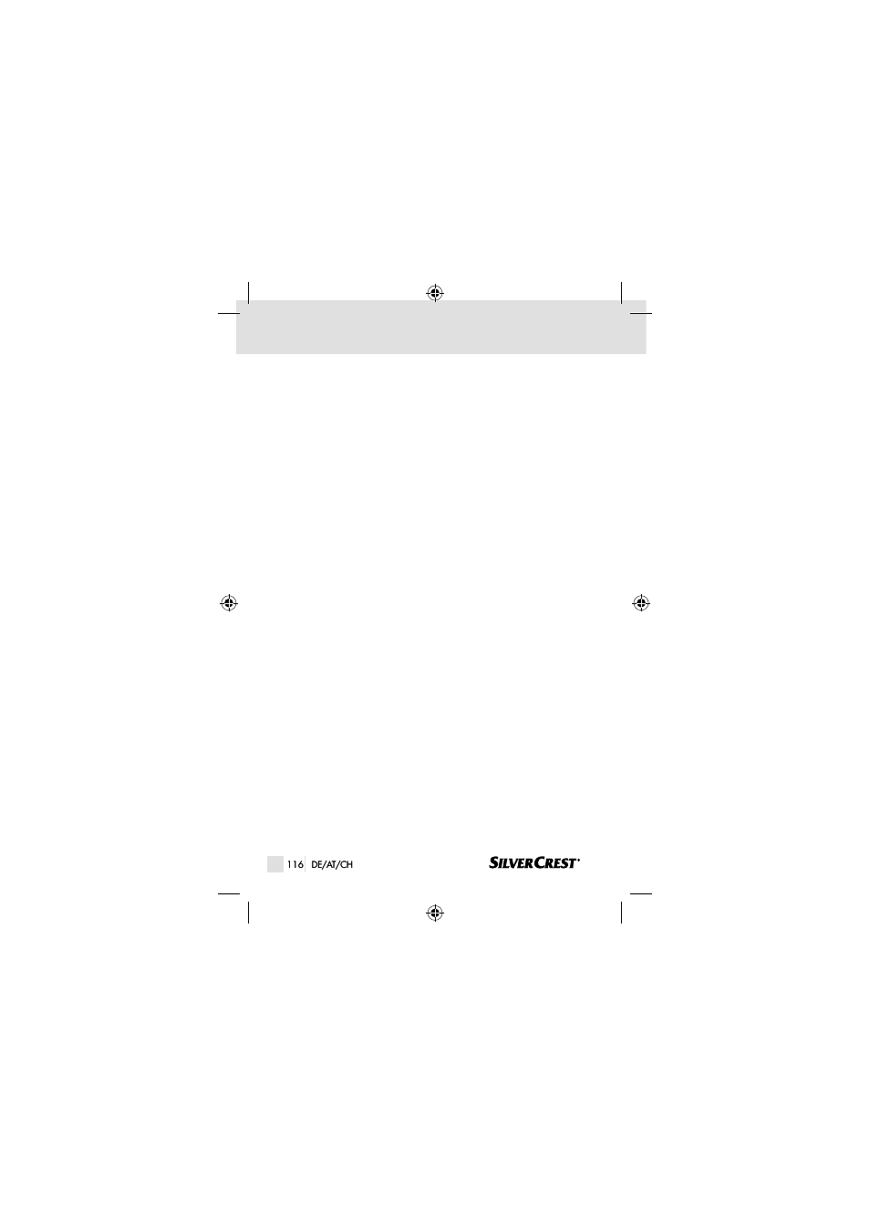 Silvercrest SSOT 6 B2 User Manual | Page 116 / 117