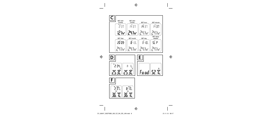 Cd e f | Silvercrest SSOT 6 B2 User Manual | Page 4 / 117