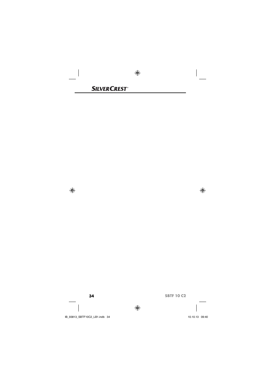 Silvercrest SBTF 10 C2 User Manual | Page 37 / 69