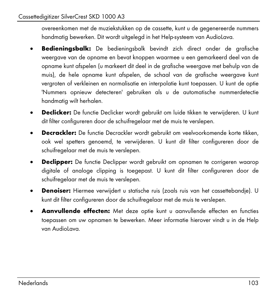 Silvercrest SKD 1000 A3 User Manual | Page 105 / 140
