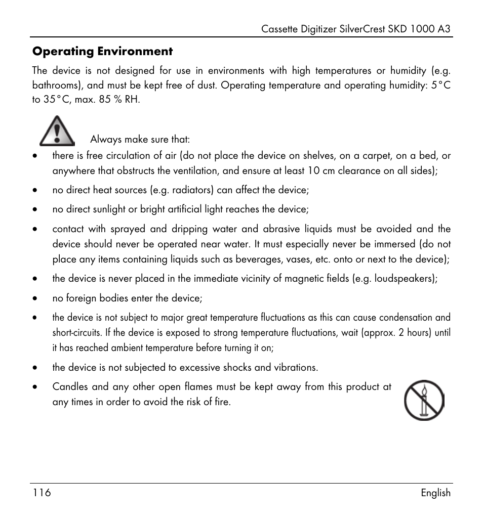 Silvercrest SKD 1000 A3 User Manual | Page 118 / 140