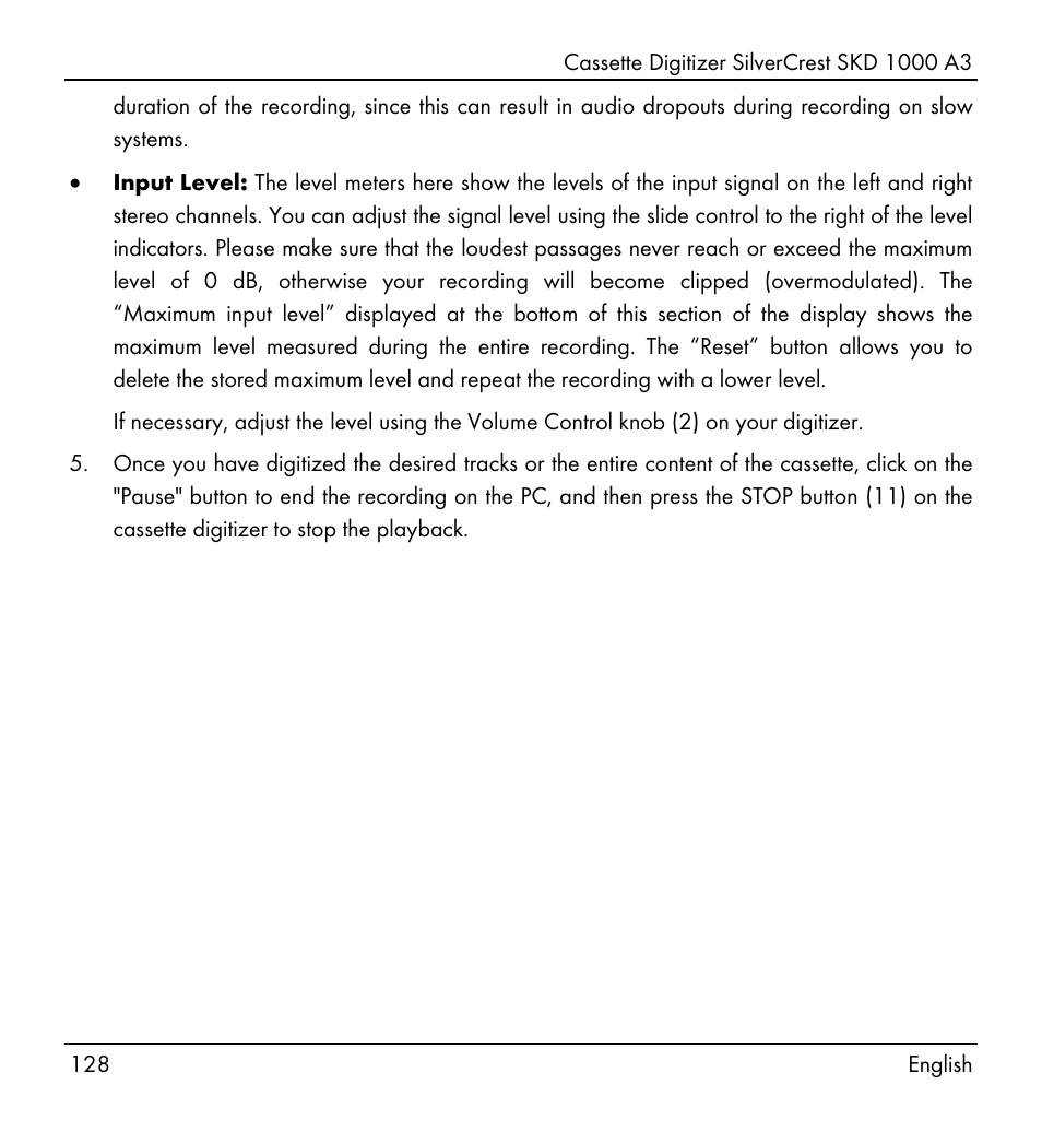 Silvercrest SKD 1000 A3 User Manual | Page 130 / 140