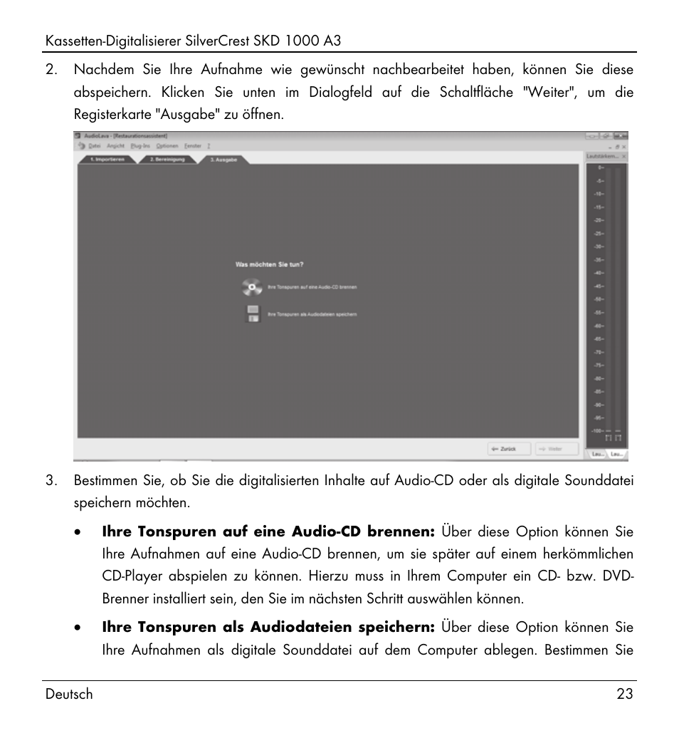 Silvercrest SKD 1000 A3 User Manual | Page 25 / 140