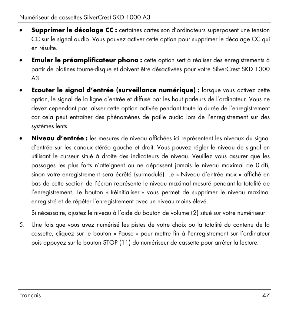 Silvercrest SKD 1000 A3 User Manual | Page 49 / 140