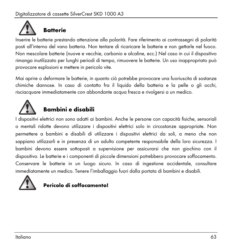 Silvercrest SKD 1000 A3 User Manual | Page 65 / 140