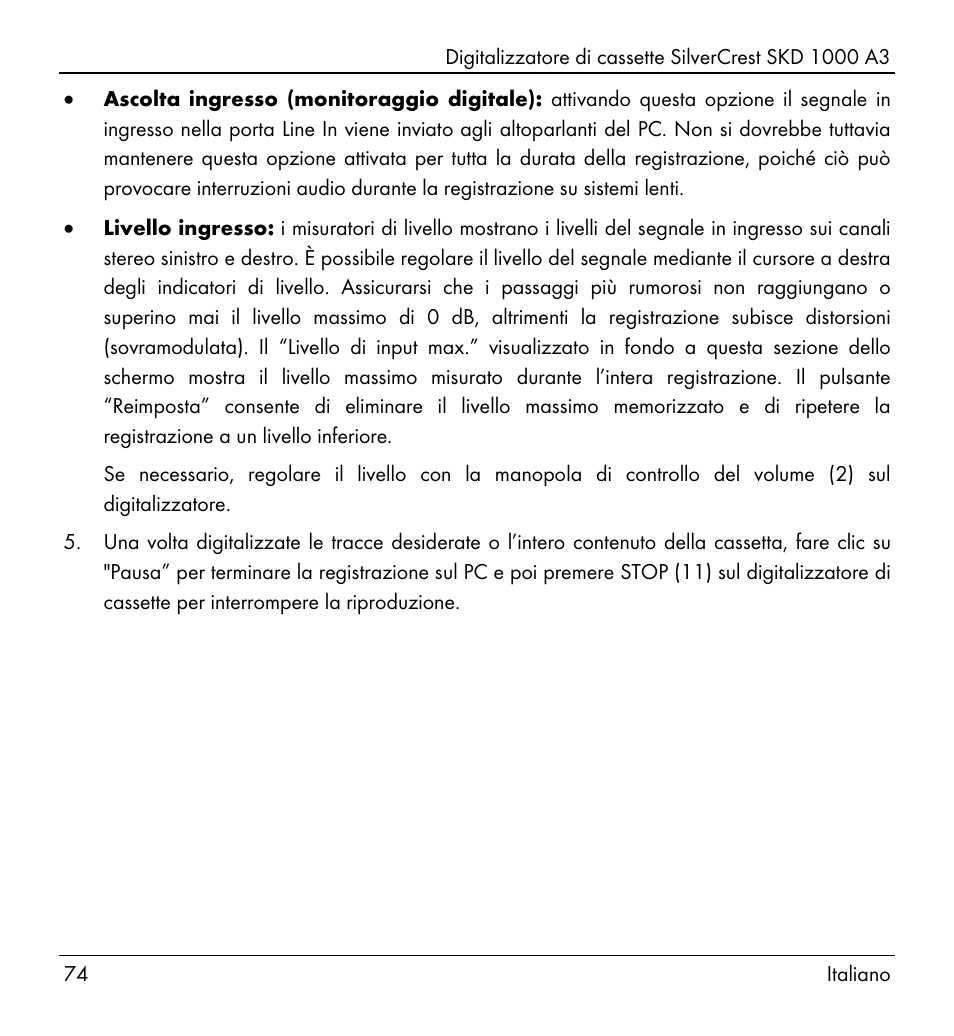 Silvercrest SKD 1000 A3 User Manual | Page 76 / 140