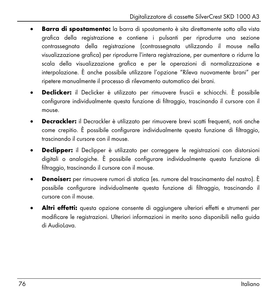 Silvercrest SKD 1000 A3 User Manual | Page 78 / 140