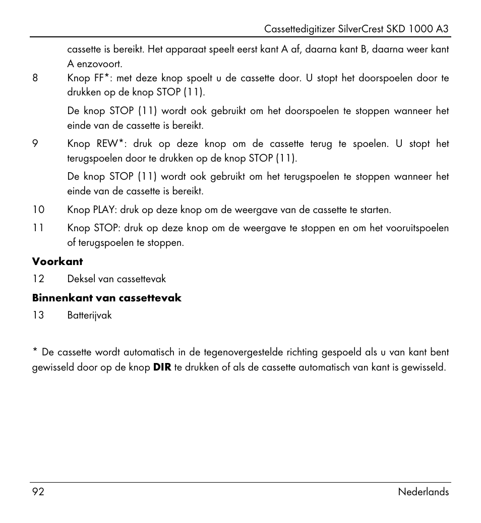 Silvercrest SKD 1000 A3 User Manual | Page 94 / 140