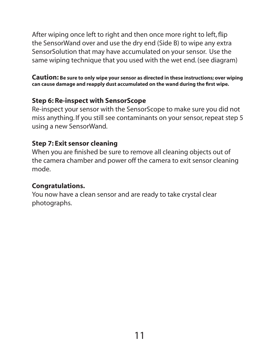 Delkin Devices SensorScope System User Manual | Page 13 / 29