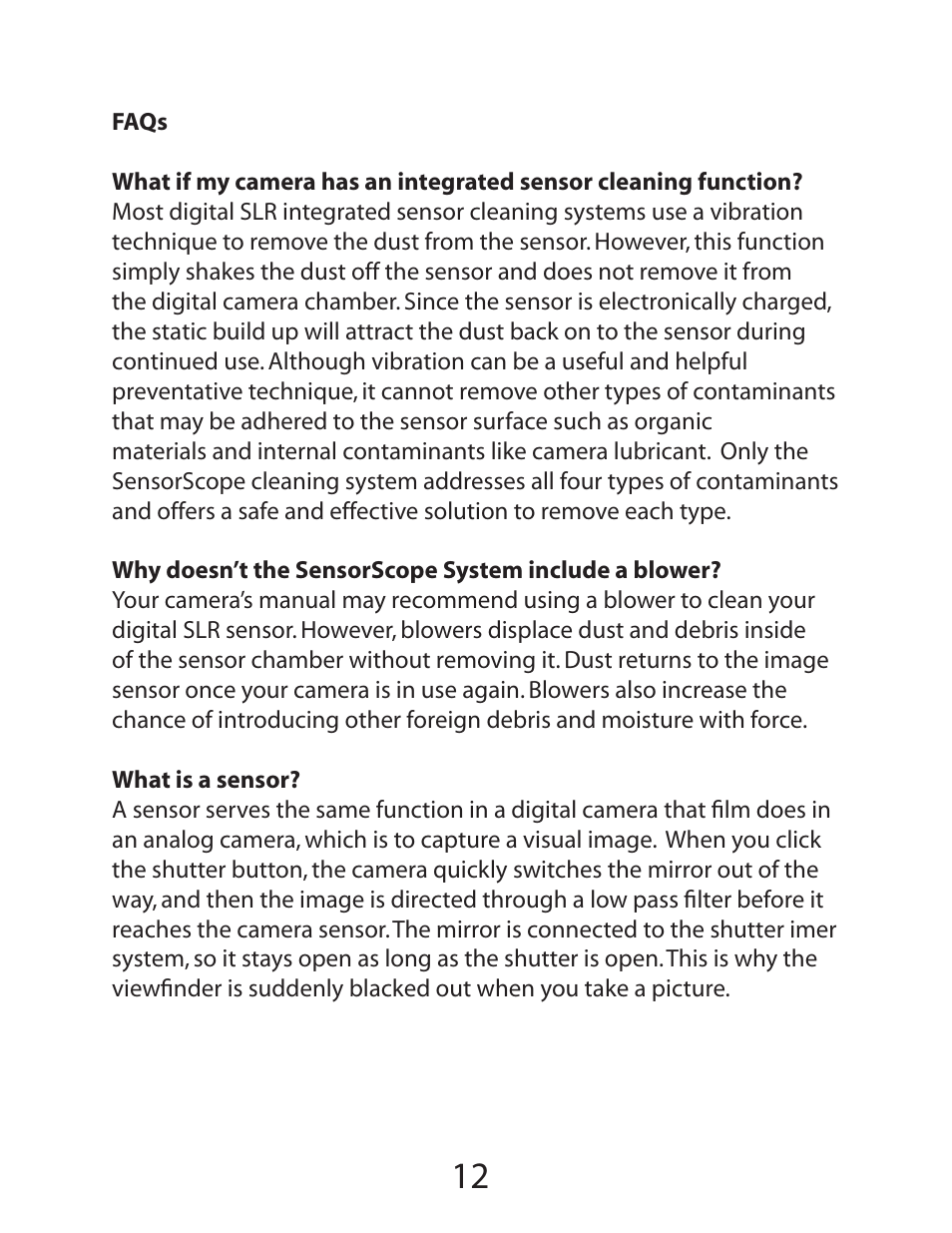 Delkin Devices SensorScope System User Manual | Page 14 / 29