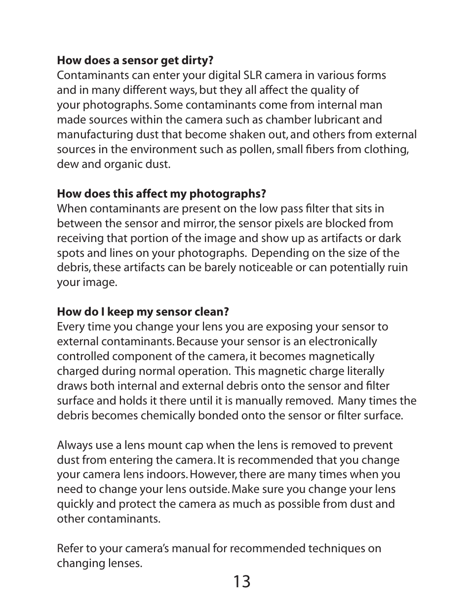 Delkin Devices SensorScope System User Manual | Page 15 / 29