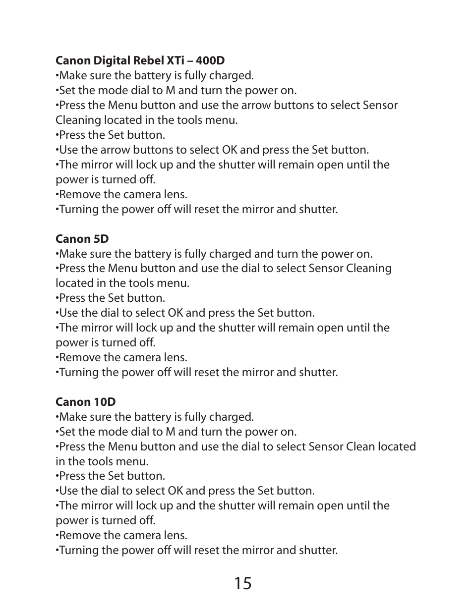 Delkin Devices SensorScope System User Manual | Page 17 / 29