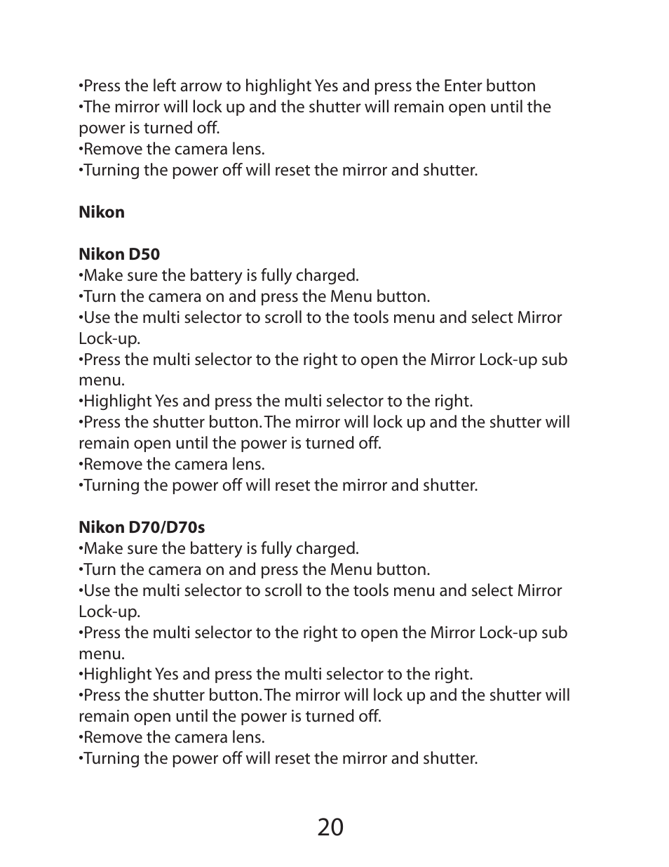 Delkin Devices SensorScope System User Manual | Page 22 / 29