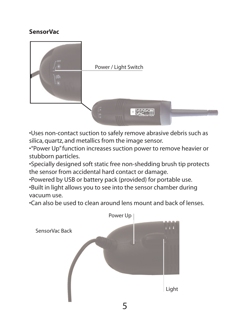 Delkin Devices SensorScope System User Manual | Page 7 / 29