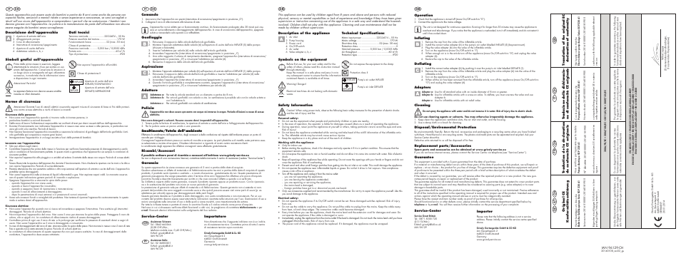 Silvercrest SGP 230 A1 User Manual | Page 2 / 2