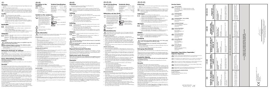 Silvercrest SGP 230 A1 User Manual | Page 2 / 2