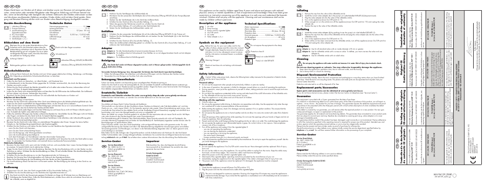 Silvercrest SGP 12 A1 User Manual | Page 2 / 2