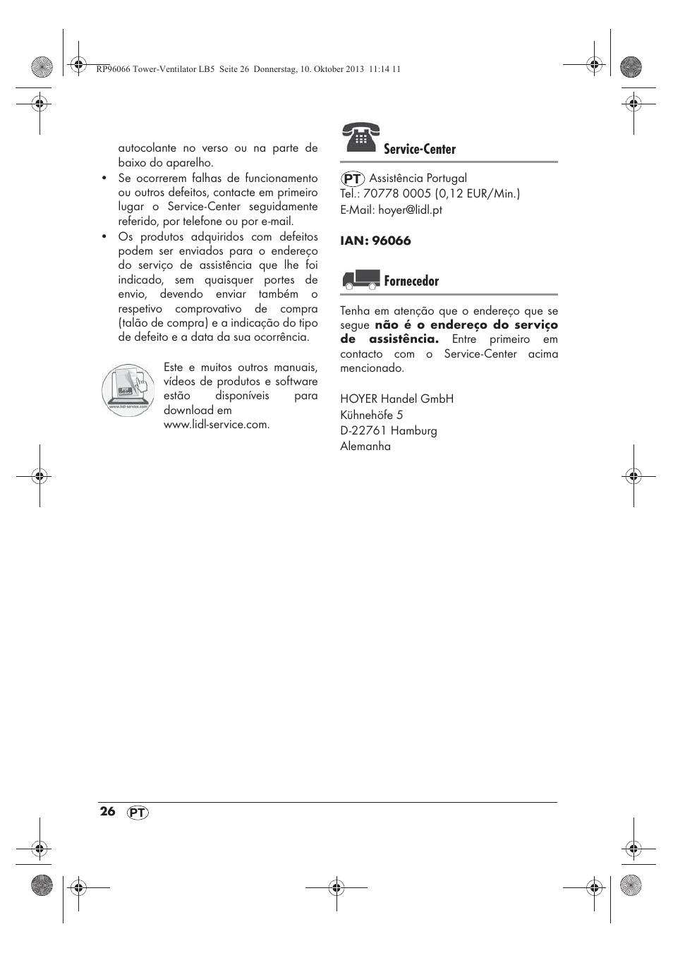 Service-center, Fornecedor | Silvercrest STV 45 C2 User Manual | Page 28 / 46