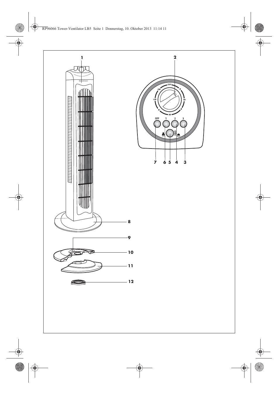 Silvercrest STV 45 C2 User Manual | Page 3 / 46