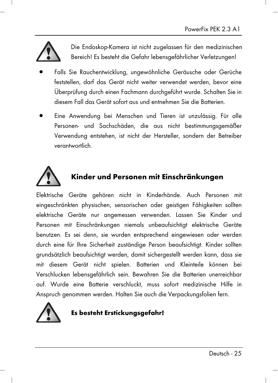 Silvercrest PEK 2.3 A1 User Manual | Page 27 / 58