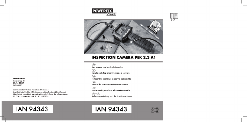 Silvercrest PEK 2.3 A1 User Manual | 108 pages