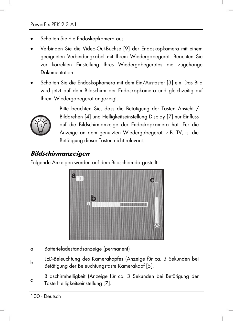 Bildschirmanzeigen | Silvercrest PEK 2.3 A1 User Manual | Page 102 / 108