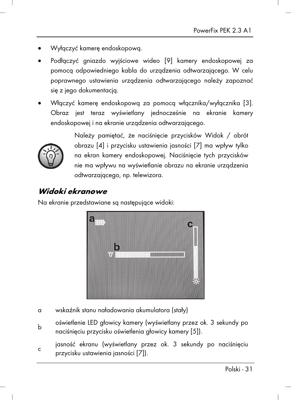 Widoki ekranowe | Silvercrest PEK 2.3 A1 User Manual | Page 33 / 108