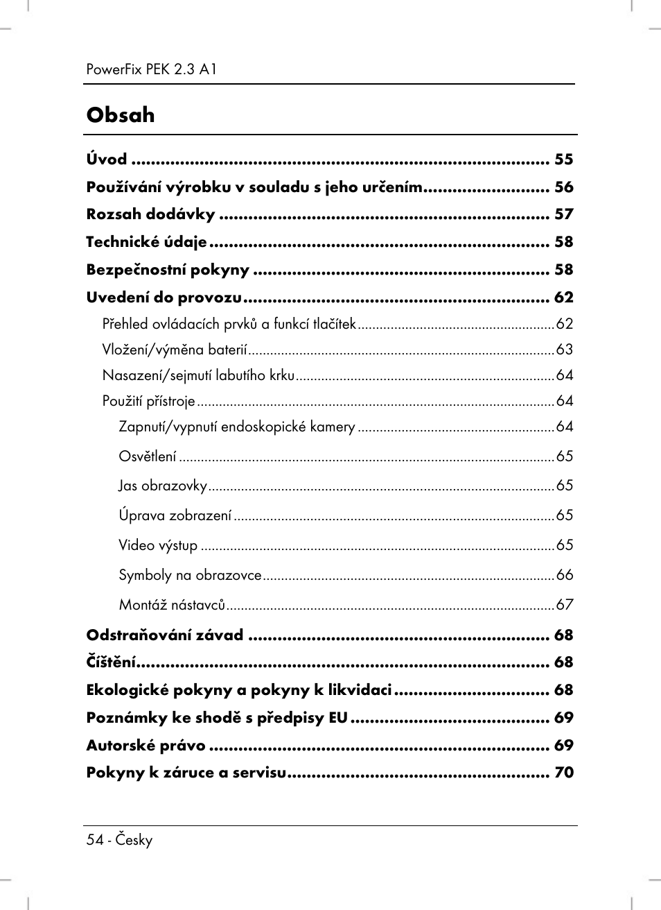 Silvercrest PEK 2.3 A1 User Manual | Page 56 / 108