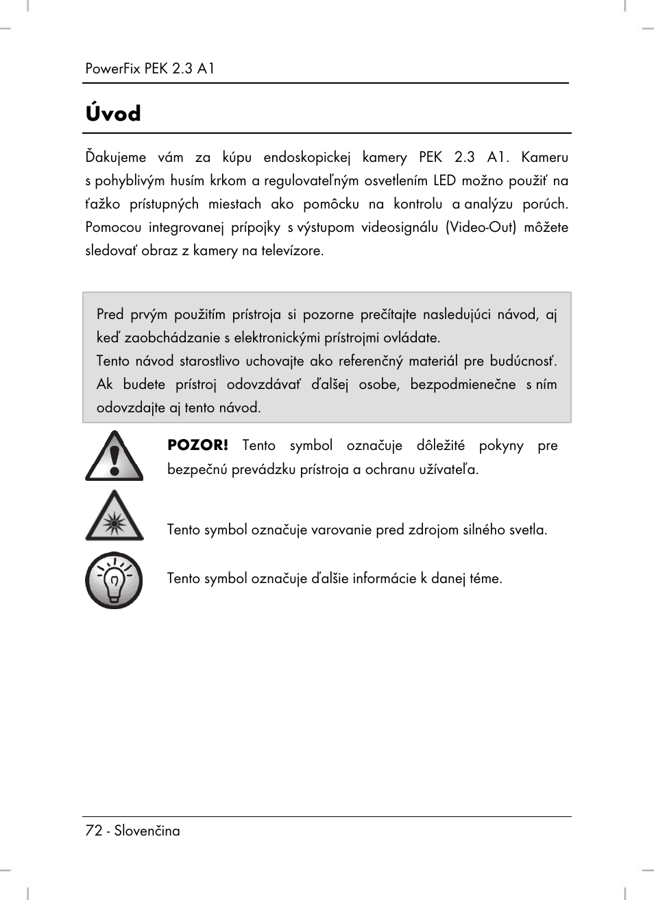 Úvod | Silvercrest PEK 2.3 A1 User Manual | Page 74 / 108