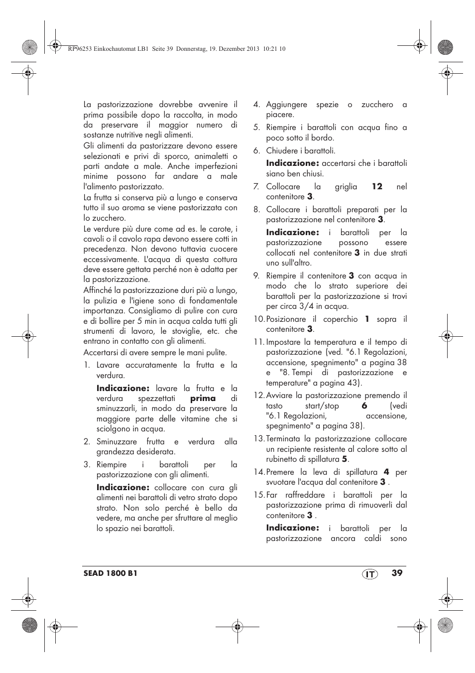 Silvercrest SEAD 1800 B1 User Manual | Page 41 / 78