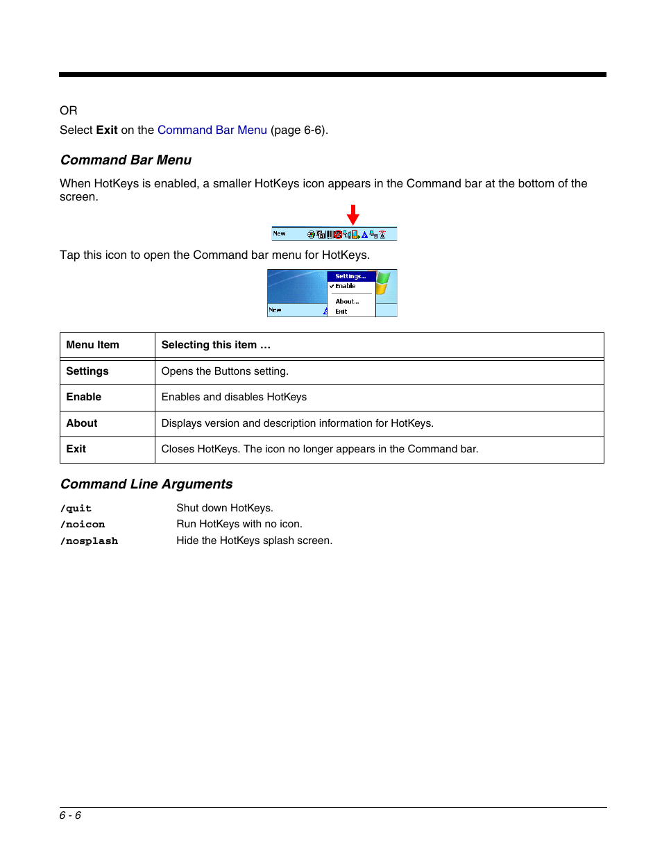 Dolphin Peripherals 6100 User Manual | Page 110 / 176